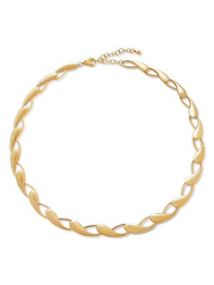 Monica Vinader Nura gold vermeil choker necklace