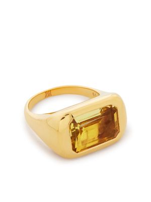 Monica Vinader Power quartz cocktail ring - Gold