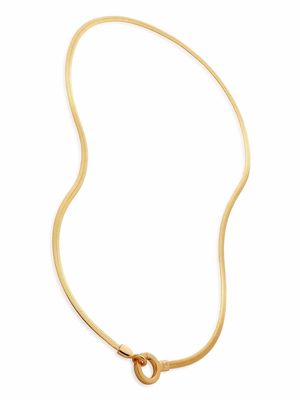 Monica Vinader snake chain necklace - Gold