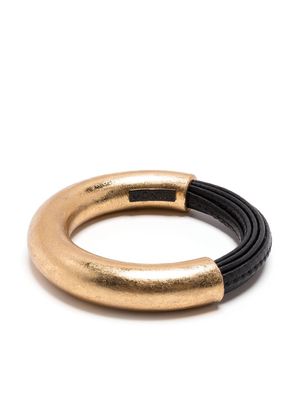 Monies circular-design bracelet - Black