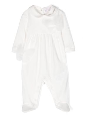 Monnalisa appliqué-detailing cotton pyjamas - White