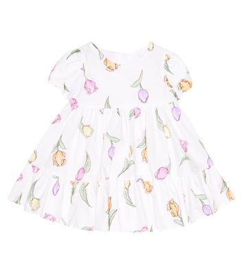 Monnalisa Baby floral cotton dress