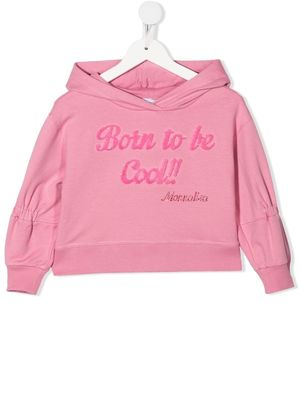 Monnalisa Born To Be Cool hoodie - Pink