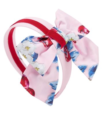 Monnalisa Cherry bow headband