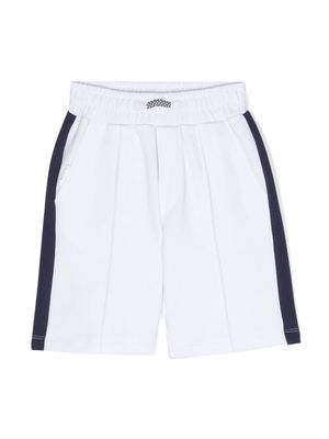 Monnalisa contrasting-detail shorts - White