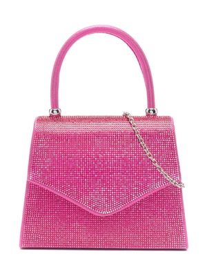 Monnalisa crystal-embellished shoulder bag - Pink