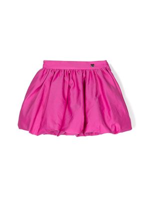 Monnalisa high-waisted skirt - Pink