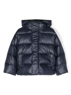 Monnalisa hooded padded jacket - Blue