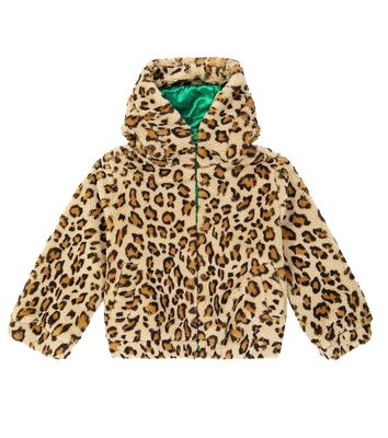 Monnalisa Leopard-print jacket