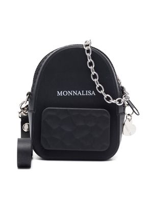 Monnalisa mini headphones bag - Black