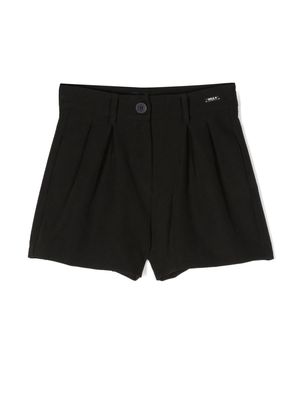 Monnalisa pleated mini shorts - Black