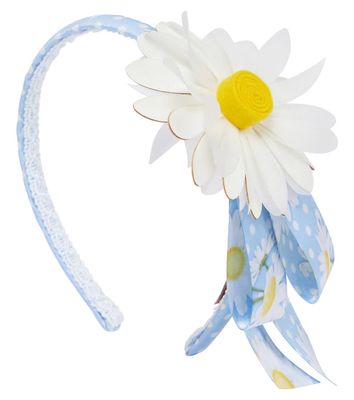 Monnalisa Polka-dot floral headband