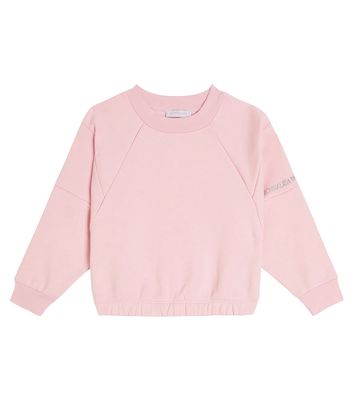 Monnalisa Printed cotton-blend sweatshirt
