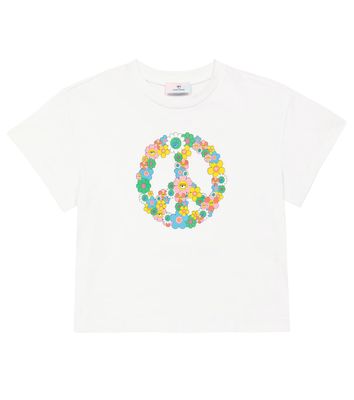 Monnalisa Printed jersey T-shirt