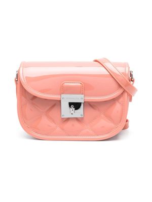 Monnalisa quilted satchel bag - Pink