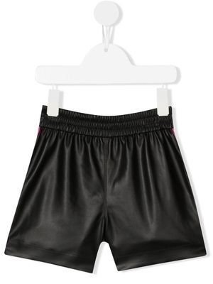 Monnalisa side-stripe Bermuda shorts - Black