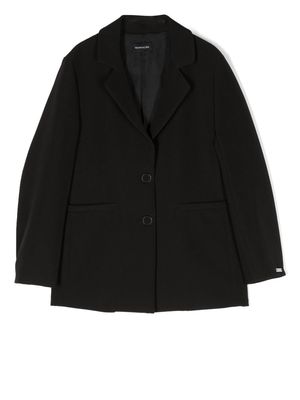 Monnalisa single-breasted tailored jacket - Black