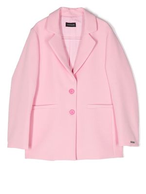 Monnalisa single-breasted tailored jacket - Pink