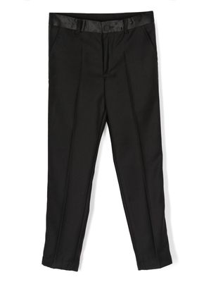 Monnalisa slim-cut smart trousers - Black