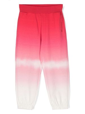 Monnalisa tie-dye elasticated-ankle trousers - Pink