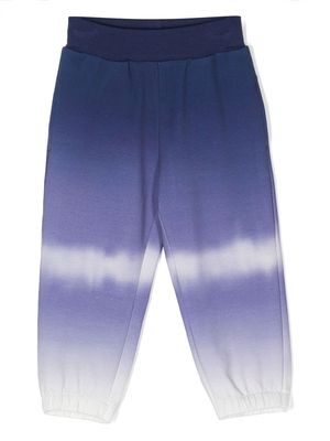 Monnalisa tie dye-print elasticated-ankle trousers - Blue