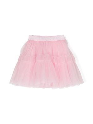 Monnalisa tulle circle skirt - Pink