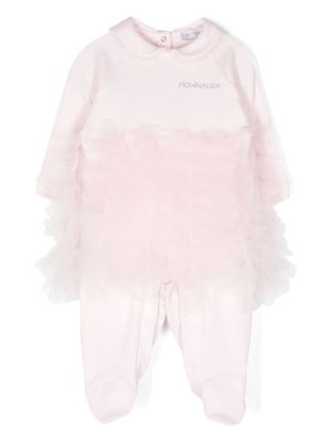 Monnalisa tulle-detail pyjama - Pink