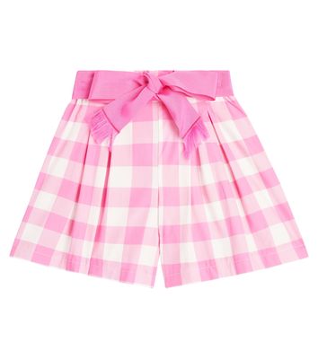 Monnalisa x Barbie® cotton Bermuda shorts