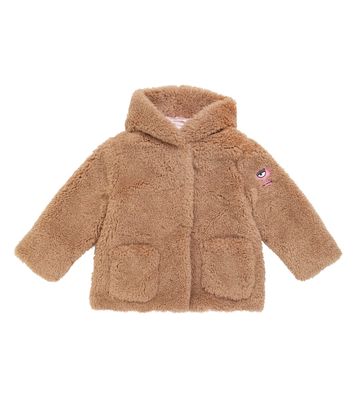 Monnalisa x Chiara Ferragni Kids Teddy jacket