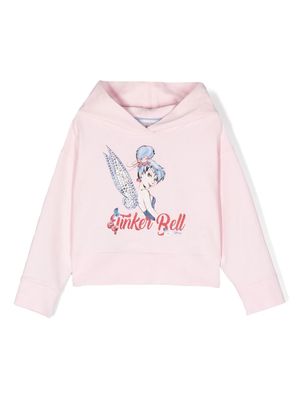Monnalisa x Disney crystal-embellished hoodie - Pink