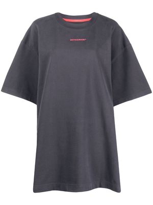 MONOCHROME logo-print cotton T-shirt - Grey