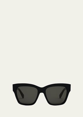 Monochrome Triomphe Acetate Cat-Eye Sunglasses