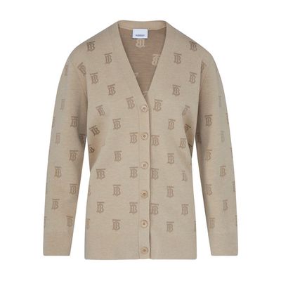 Monogram Cardigan