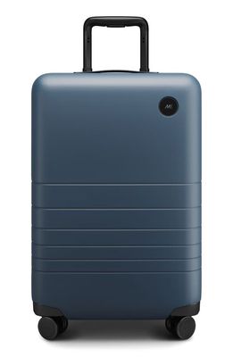 Monos 23-Inch Carry-On Plus Spinner Luggage in Ocean Blue