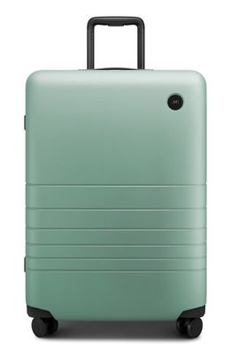 Monos 27-Inch Medium Check-In Spinner Luggage in Sage Green