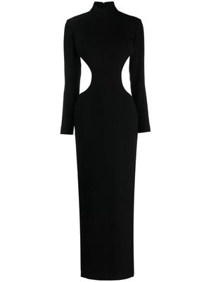 Mônot cut-out detail dress - Black