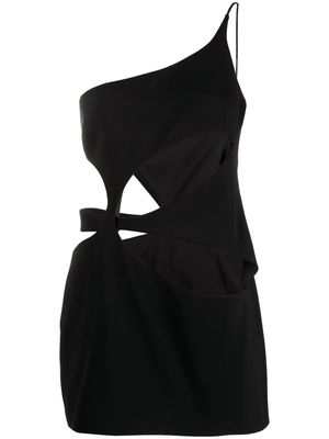 Mônot cut-out detail mini dress - Black