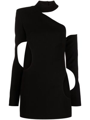 Mônot cut-out detail minidress - Black