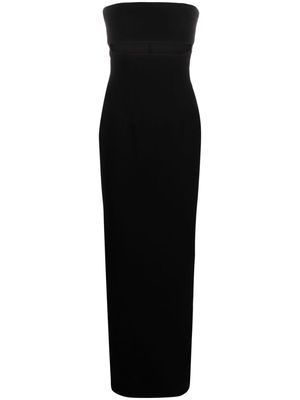 Mônot cut-out strapless maxi dress - Black