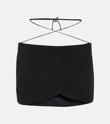 Mônot Wrap miniskirt