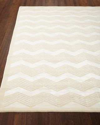 Monroe Chevron Rug, 6 x 9'