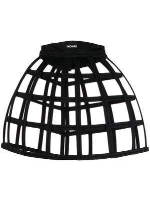 Monse caged bustier mini dress - Black