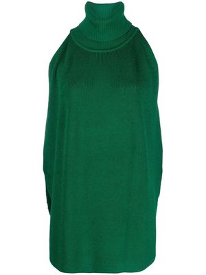 Monse roll-neck knitted vest - Green