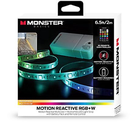 Monster 6.5' LED Light Strip with Motion Activa tion