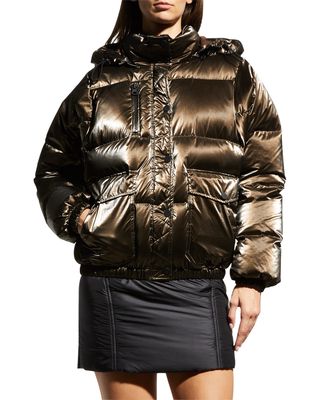 Mont Blanc Hooded Puffer Jacket