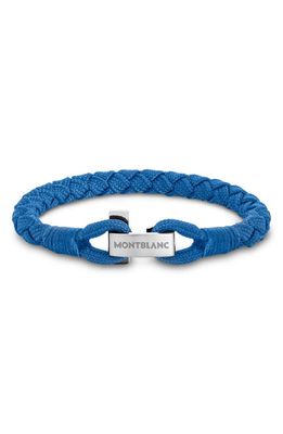 Montblanc Braided Bracelet in Blue