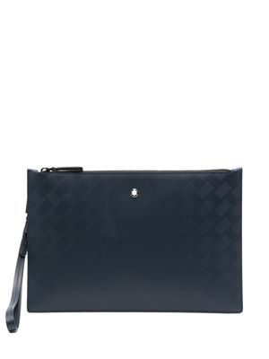 Montblanc Extreme 3.0 leather clutch bag - Blue