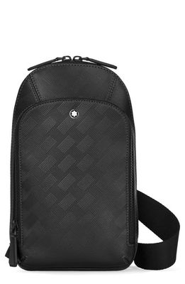 Montblanc Extreme 3.0 Leather Sling Bag in Black