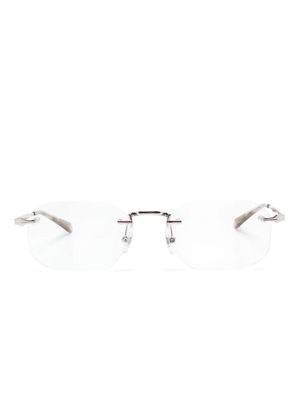 Montblanc frameless-design glasses - Silver
