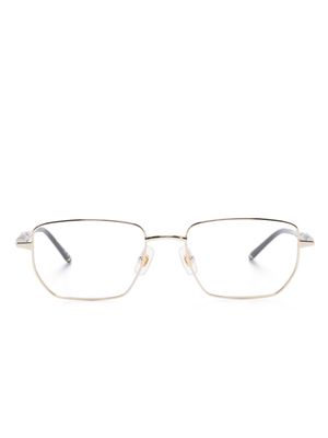 Montblanc geometric-frame glasses - Gold